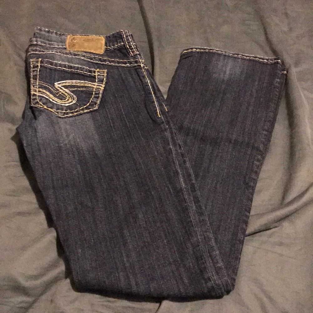 Silver Tuesday 16 1/2” jeans. size 28/33